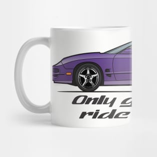 Only Girls Ride Ponies - purple Mug